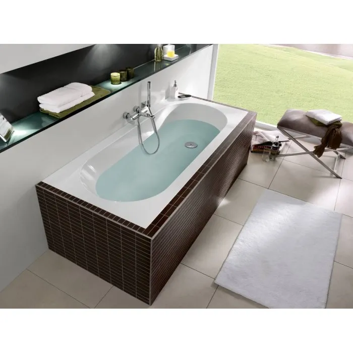 Taisnstūra vanna Villeroy & Boch Oberon Solo 180x80 cm, ar kājām