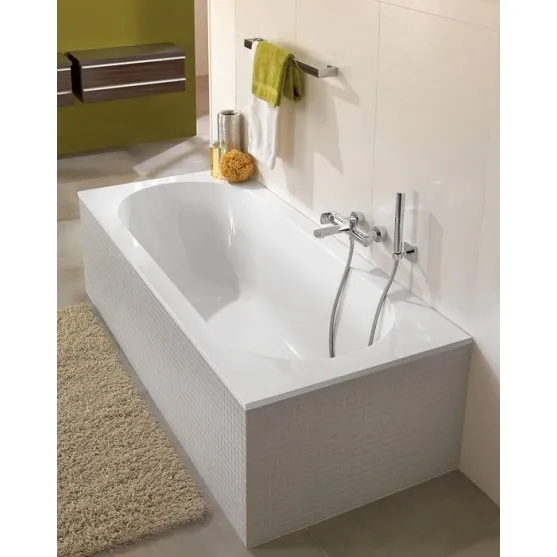 Taisnstūra vanna Villeroy & Boch Oberon Solo 180x80 cm, ar kājām