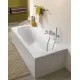 Taisnstūra vanna Villeroy & Boch Oberon Solo 180x80 cm, ar kājām