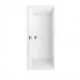 Taisnstūra vanna Villeroy & Boch Squaro Edge 12 Duo 170x75 cm, ar kājām un sifonu
