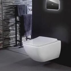 Tualetes pods piekaramais Venticello Direct-Flush ar soft close vāku,46