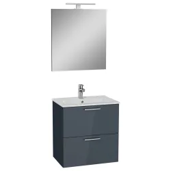 Vitra Vannas istabas mēbeļu komplekts MIA 60cm, antracīts