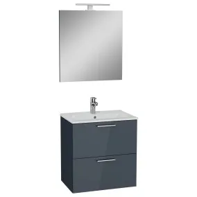 Vitra Vannas istabas mēbeļu komplekts MIA 60cm, antracīts