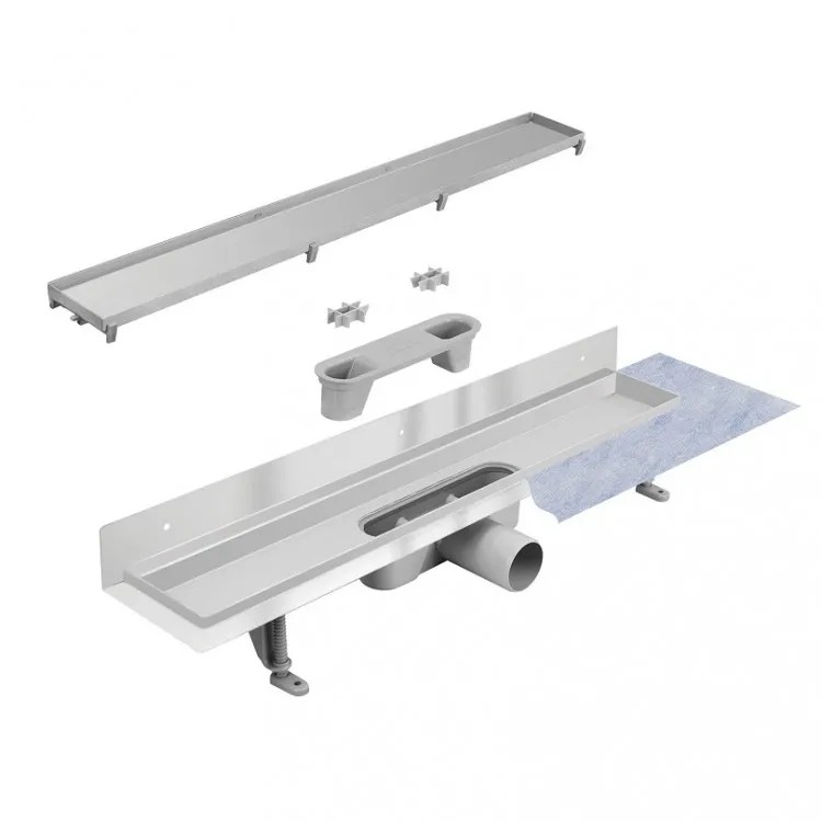 Dušas kanāls VOGI DUO 700mm, vertikāls atloks 813952