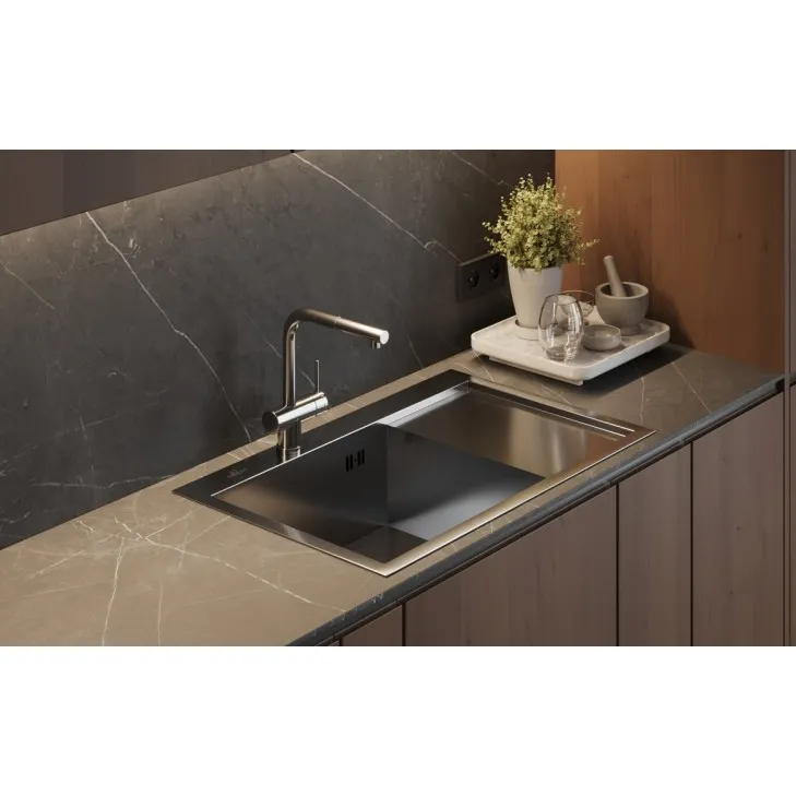 Virtuves izlietne Wisent 78x51cm, W37851-L