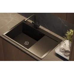 Virtuves izlietne Wisent 78x51cm, W37851B-L
