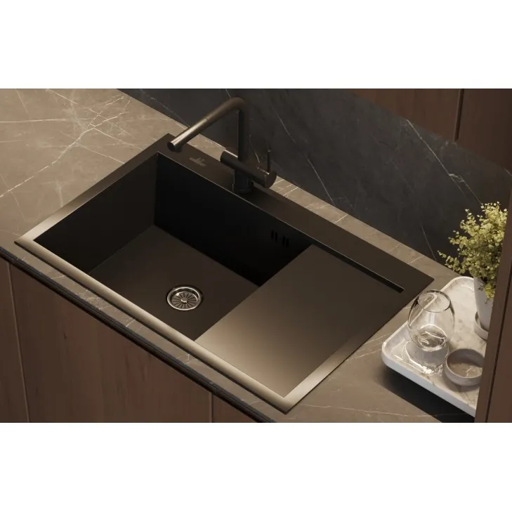 Virtuves izlietne Wisent 78x51cm, W37851B-L