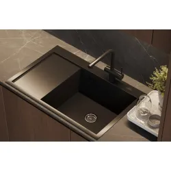 Virtuves izlietne Wisent 78x51cm, W37851B-R