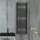 Dvieļu žāvētājs Zehnder AURA 1217x500mm, melns matēts