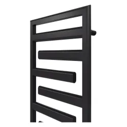 Elektriskais dvieļu žāvētājs Zehnder TETRIS 500x110 mm 400W, melns matēts