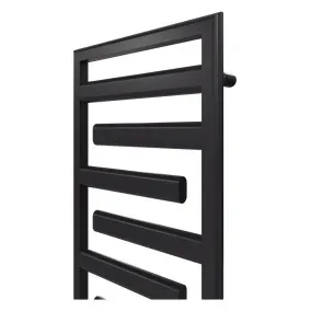 Elektriskais dvieļu žāvētājs Zehnder TETRIS 500x110 mm 400W, melns matēts