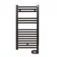 Elektriskais dvieļu žāvētājs Zehnder Aura 400x786 mm 300W, melns matēts