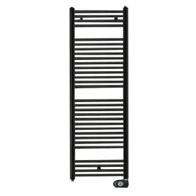 Elektriskais dvieļu žāvētājs Zehnder Aura 600x1466 mm 1000W, melns matēts