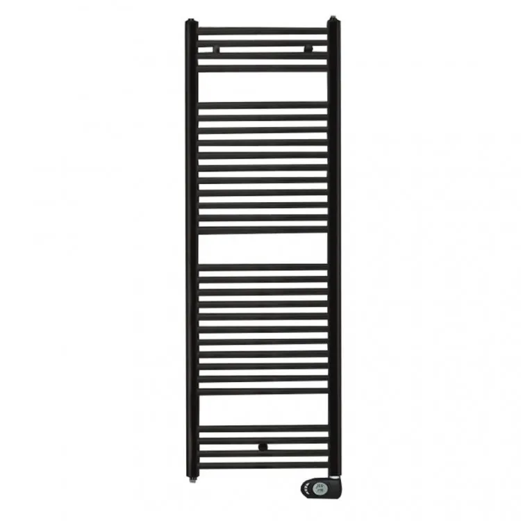 Elektriskais dvieļu žāvētājs Zehnder Aura 600x1466 mm 1000W, melns matēts