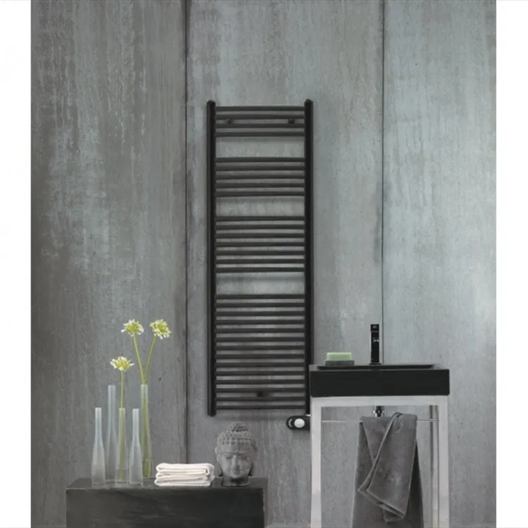 Elektriskais dvieļu žāvētājs Zehnder Aura 500x1226 mm 750W, melns matēts