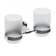 Glāze ar turētāju, dubultais Ravak Chrome, hroms CR 220.0