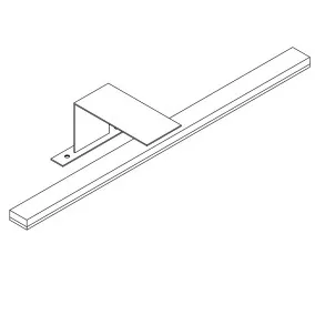 Spoguļskapīša LED apgaismojums 40cm RB, 01515B
