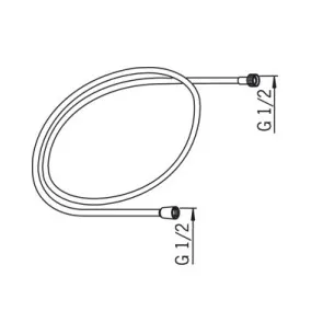 Dušas šļūtene ORAS 1.5m 241014-11