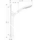 Dušas komplekts Hansgrohe Raindance Select S150 3jet 26626000
