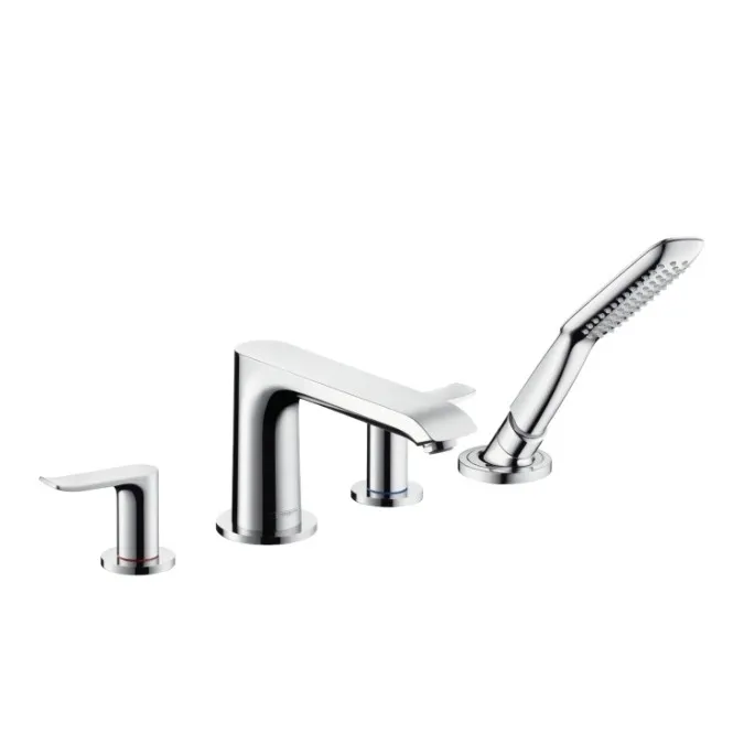 Vannas maisītājs uz vannas malas Hansgrohe Metris 4-daļīgs, 31442000