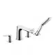Vannas maisītājs uz vannas malas Hansgrohe Metris 4-daļīgs, 31442000