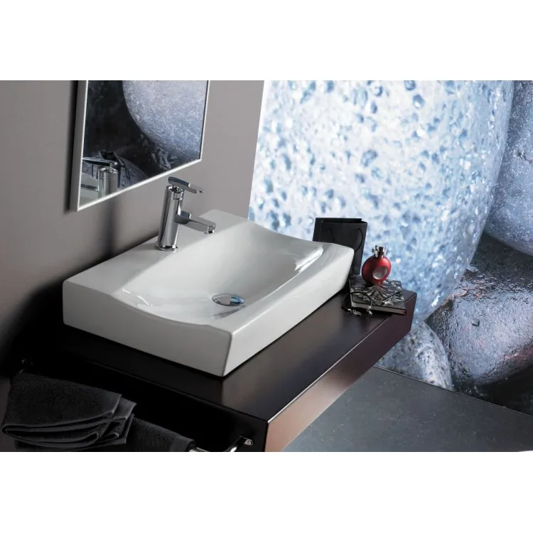 Vannas istabas uzliekamā izlietne Bathco SARDINERO 61.5x37.5cm
