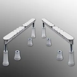 Stūra vanna Roltechnik ACTIVA NEO 170x90 cm