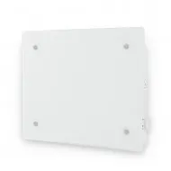 Mitrumizturīgs elektriskais radiators ADAX 250W ECO Glass 02 KBT WG, Bluetooth
