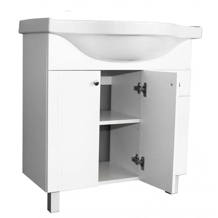 Vannas istabas skapītis ar izlietni Aqualine Basic 75 cm, 930VK75T
