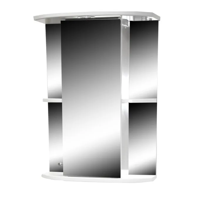 Vannas istabas skapītis ar spoguli Aqualine Basic 50cm, 932PK50