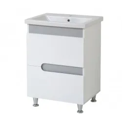 Vannas istabas skapītis ar izlietni Aqualine Premium L 60 cm, 9333T306019M