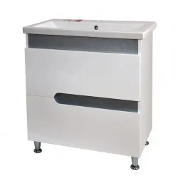 Vannas istabas skapītis ar izlietni Aqualine Premium L 80 cm, 9333T308019M