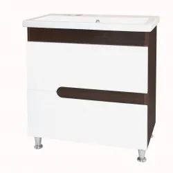 Vannas istabas skapītis ar izlietni Aqualine Premium L 80 cm, 9333T308019W