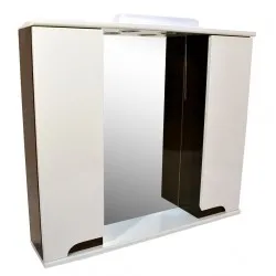 Vannas istabas skapītis ar spoguli Aqualine Premium L 80cm, 9334Z1780W