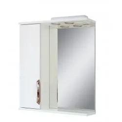 Vannas istabas skapītis ar spoguli Aqualine Premium P 55cm, 9334Z0155L