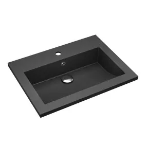 Vannas istabas iebūvējamā izlietne Turtl Decorus 60x45cm, BQA60-601