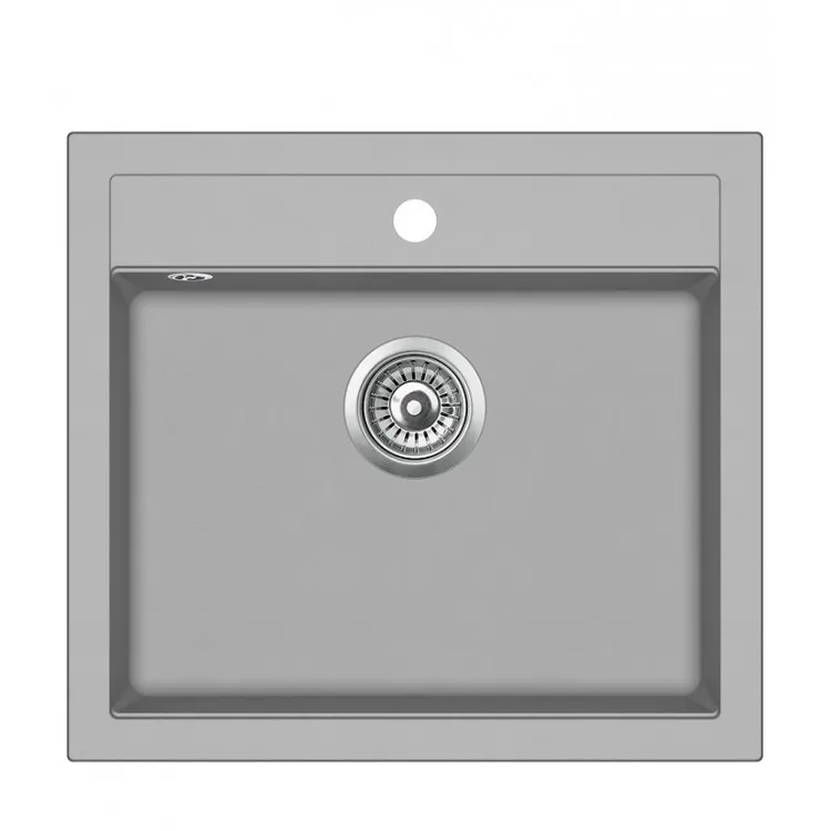 Virtuves izlietne HELIKA QUADRO 565x510 mm SQQ100W-220 Virtuves izlietne HELIKA QUADRO 565x510 mm SQQ100W-220