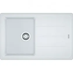 Virtuves izlietne FRANKE BASIS 78x50 cm, BFG 611-78, glacier