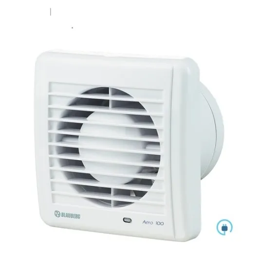 Sadzīves ventilators Blauberg Aero 100S ar slēdzi