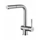 Virtuves izlietnes maisītājs ar izvelkamu izteku BLUE WATER CORSA-INOX Virtuves izlietnes maisītājs ar izvelkamu izteku BLUE WATER CORSA-INOX