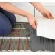 Plānais elektriskais apsildes paklājs DEVImat DTIF-150 1200W, 140F0455