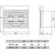 Sadzīves ventilators DOSPEL RICO 120WP