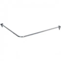 Duschy Stūra dušas aizskaru stanga 90cm, hroms 672-90