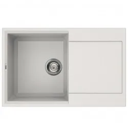 Virtuves izlietne Elleci Easy-300 79x50cm, balta