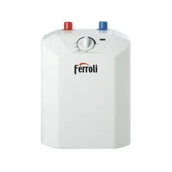 Elektriskais ūdens sildītājs (boileris) Ferroli NOVO 5 L, zem izlietnes
