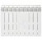 Alumīnija apkures radiators 1840x582x98mm Ferroli PROTEO 5, 23 sekcijas