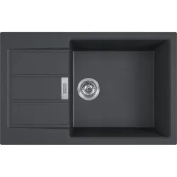 Virtuves izlietne FRANKE Tectonite SIRIUS 78x50 cm, S2D 611-78XL, Carbon