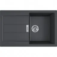 Virtuves izlietne FRANKE Tectonite SIRIUS 78x50 cm, S2D 611-78, carbon