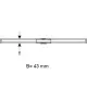 Dušas kanāls Geberit CleanLine20 30-90cm, 154.450.00.1