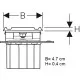 Dušas kanāls Geberit CleanLine60 30-90cm, 154.458.00.1